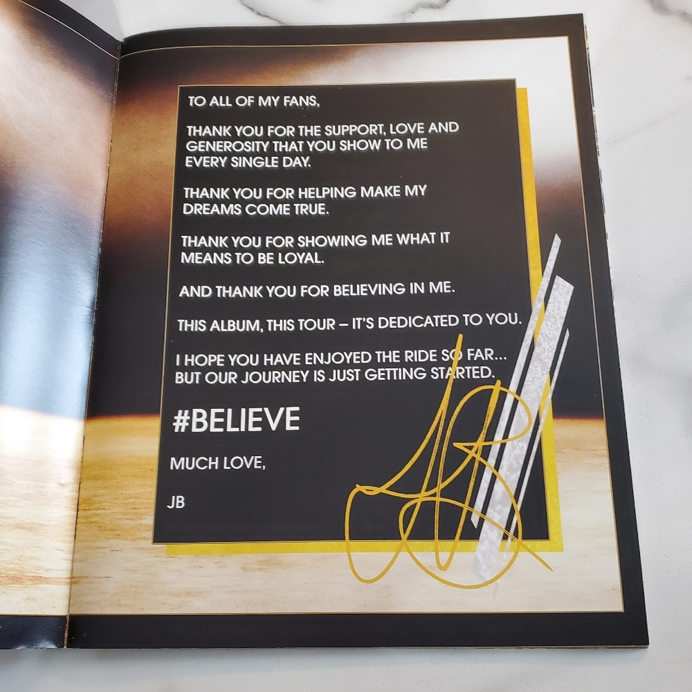 Justin Bieber Believe All Around The World Concert Program Live Tour Book 2012 - Picture 4 of 7